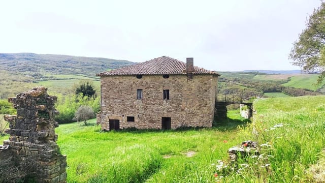 Antique Panoramic Farmhouse