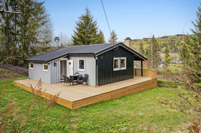 Arriving at the cabin – relax and enjoy the days ahead.