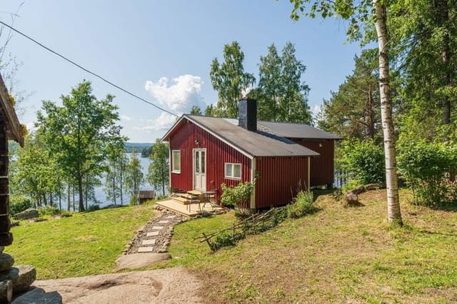 Main cottage and garden