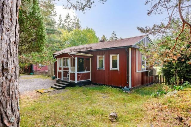 Exterior view of the holiday home