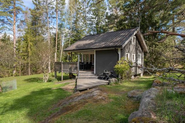 Exterior view of the holiday home