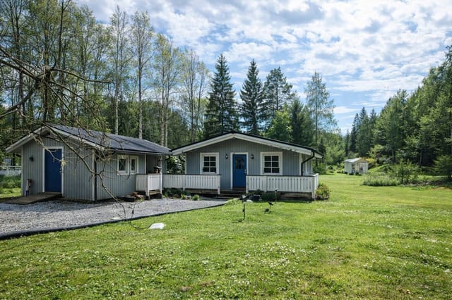 Front view of the holiday home