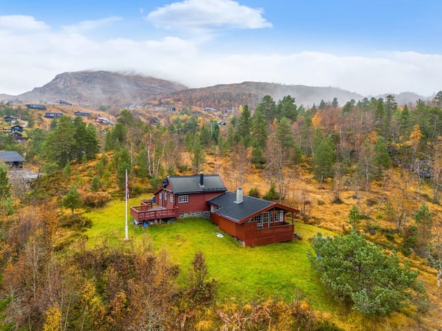 Front view of the cabin