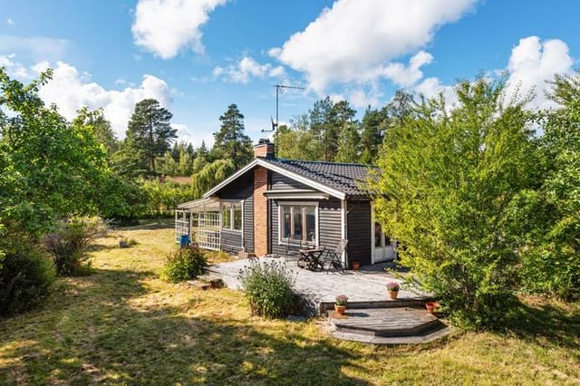 Exterior view of the holiday home