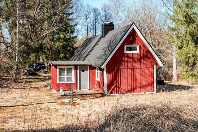 Front view of the house