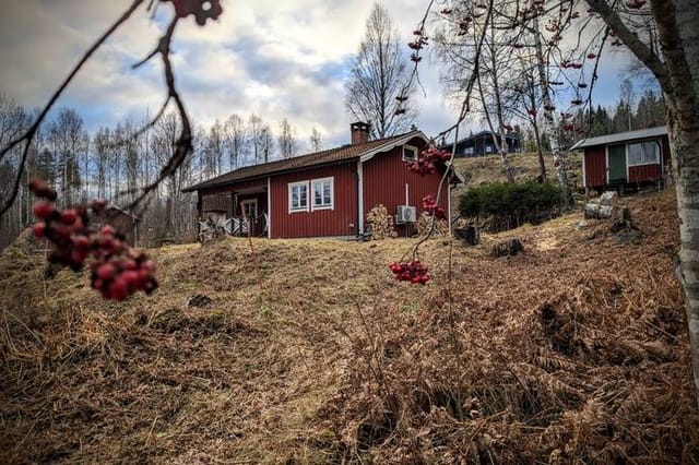 Front view of the vacation home