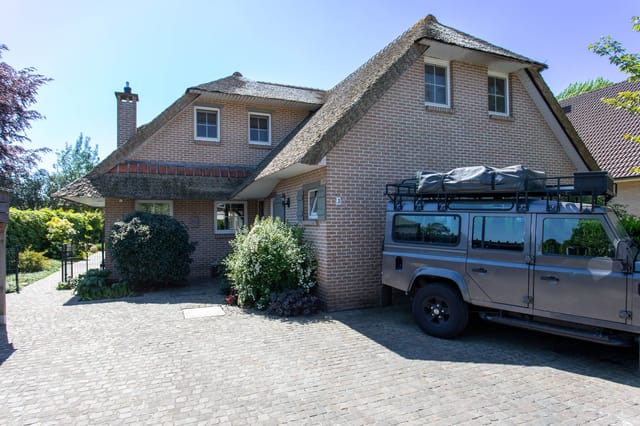 Front view of Zwartven 3 villa