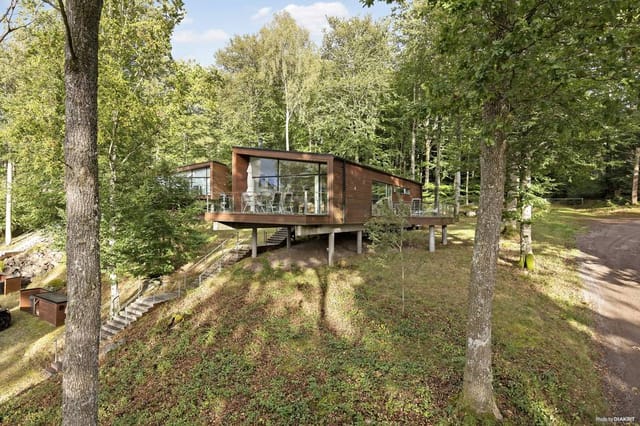 Exterior view of the villa