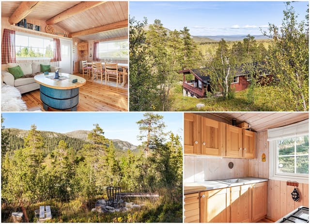 Welcome to the mountains and this cozy, traditional leisure property at Hemåsen 46!