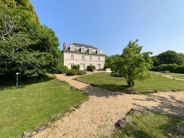 Front view of the estate