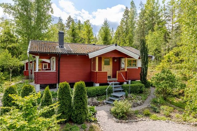 Front view of the holiday home