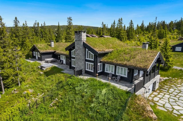 Panoramic view from the property