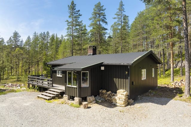 Welcome to Buenveien 21 – A beautiful and upgraded cabin suitable for both summer and winter use.