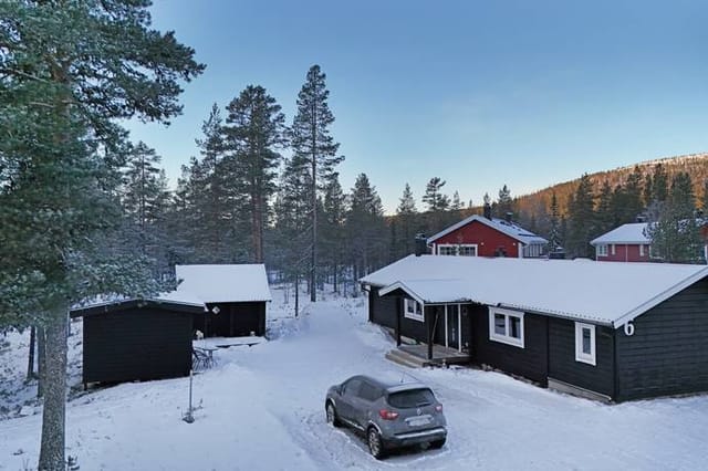 Exterior view of the vacation home