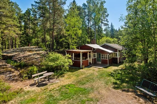 Front view of the vacation home