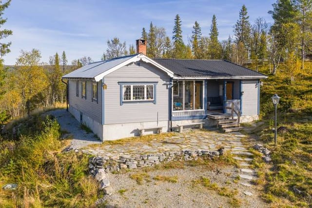 Exterior view of the holiday home