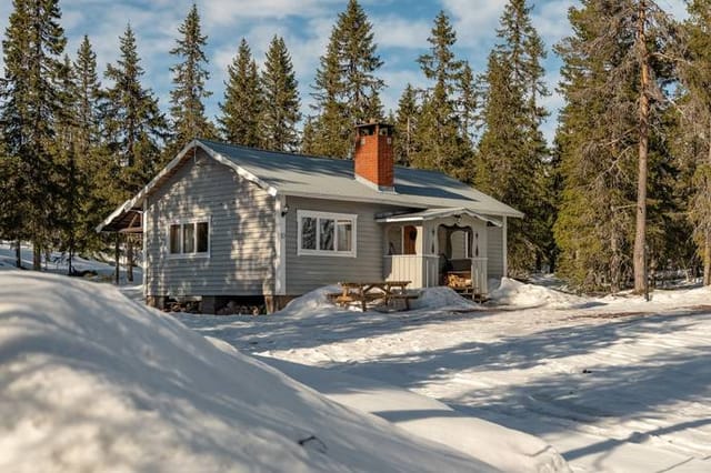Exterior view of the cabin