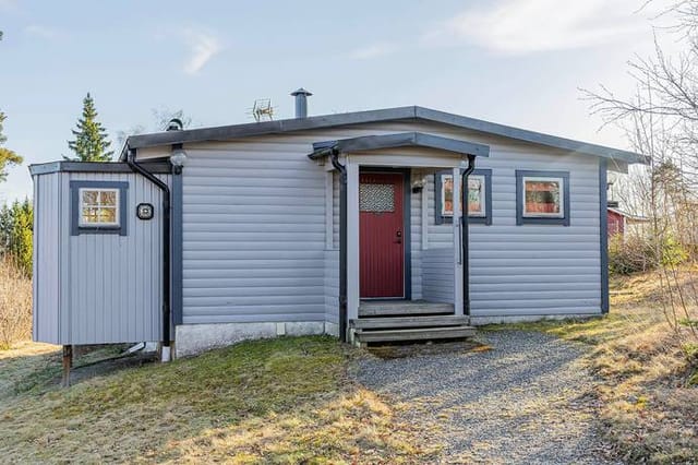 Front view of the vacation home