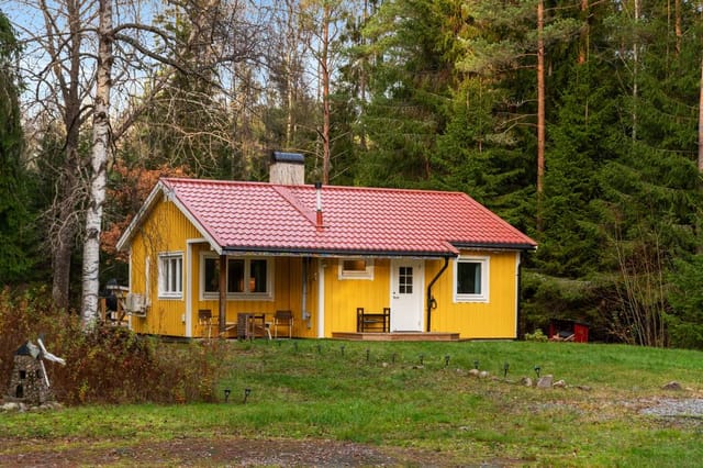 Front view of the holiday home