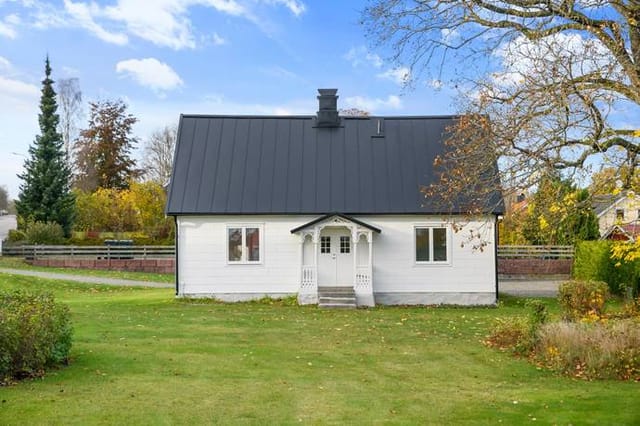 Front view of the house