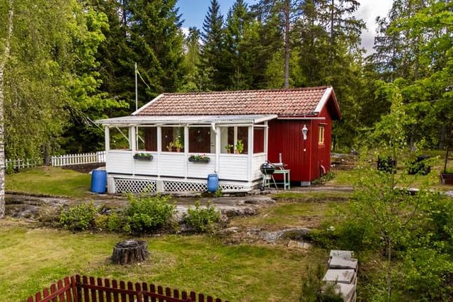 Exterior view of the holiday home