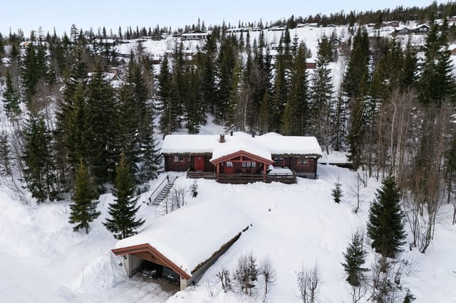 Front view of the cabin