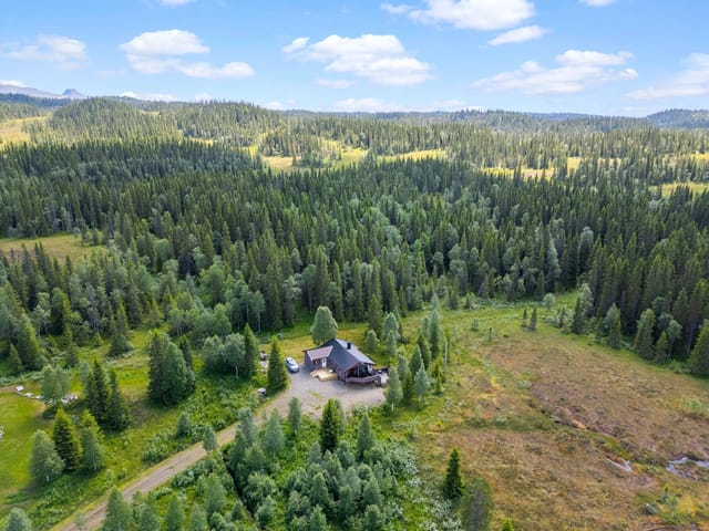 Welcome to Strådalen 5 - a beautiful family cabin with a private location in scenic Vera. Many hiking opportunities and stable snow conditions in winter.