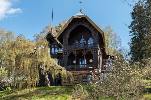 Villa exterior view