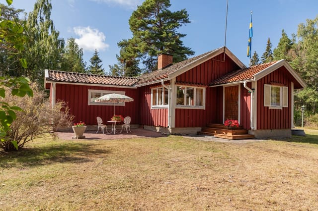 Front view of the holiday home
