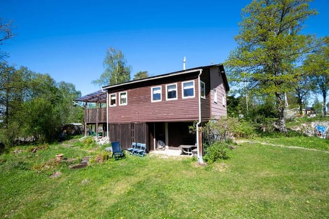 Exterior view of the holiday home