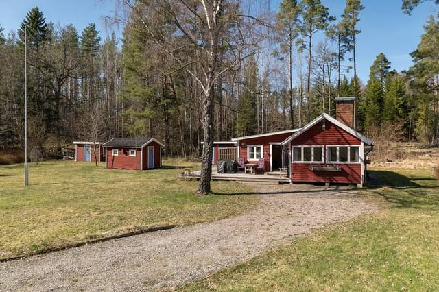 Exterior view of the holiday home