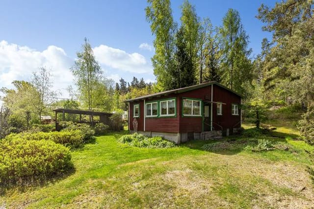 Exterior view of the summer cottage