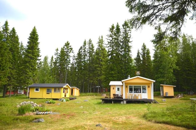 Exterior view of the holiday home