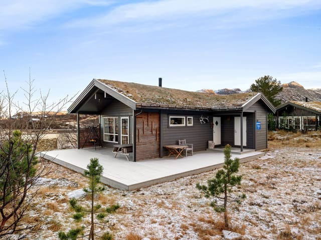 Front view of the cabin