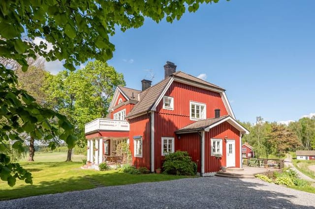 Main house and garden view