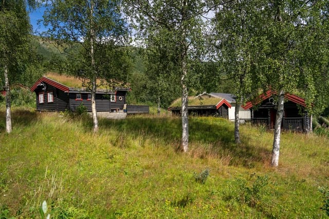 Tuftebruvegen 18 - charming cabin property with cabin, annex, and storehouse
