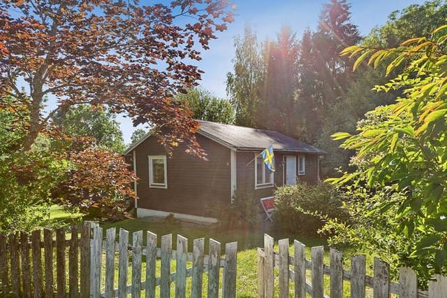 Exterior view of the holiday home