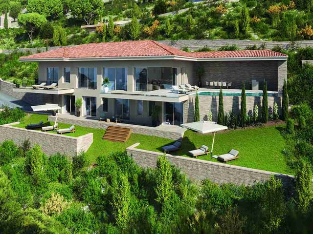 Main view of Villa Pampelonne