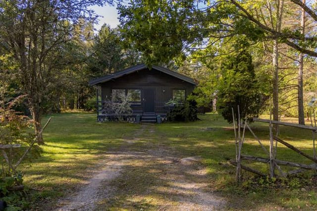Exterior view of the holiday home