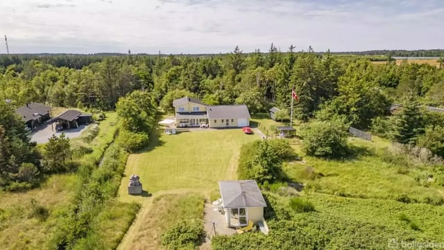 Front view of the holiday home