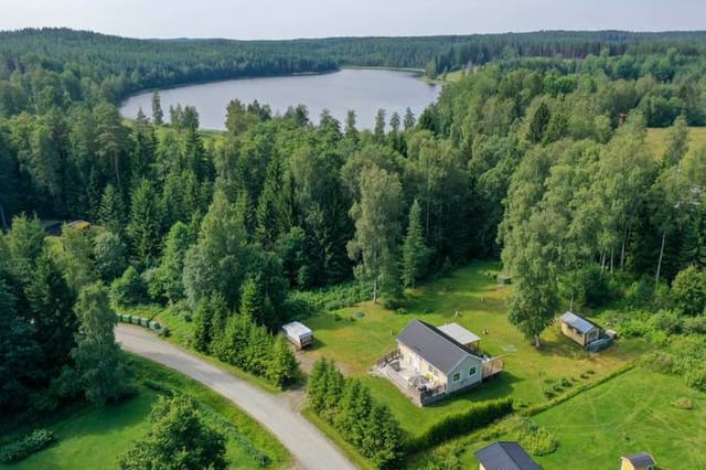 Exterior view of the holiday home