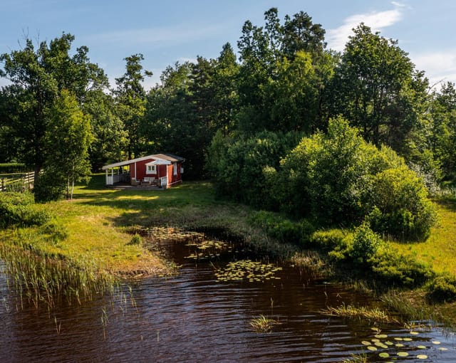 Exterior view of the holiday home