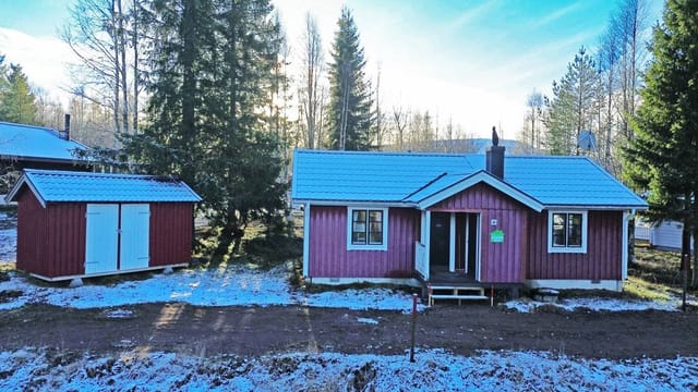 Exterior view of the cabin