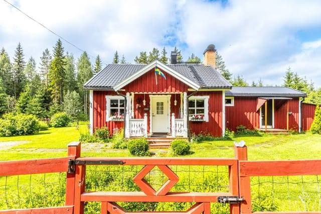 Exterior view of the holiday home