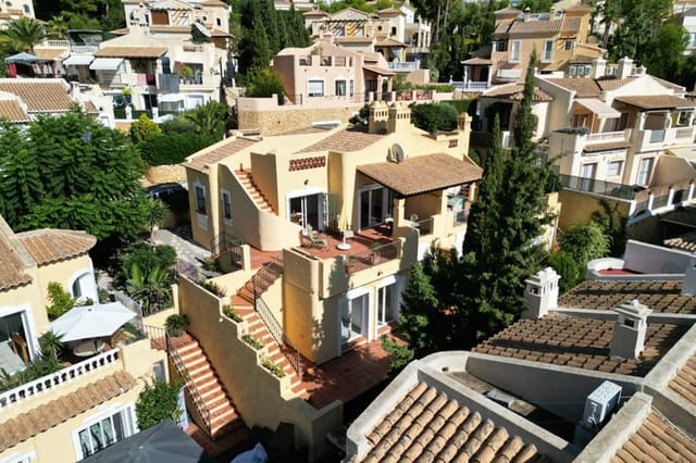 View of the semi-detached house in Altea Hills