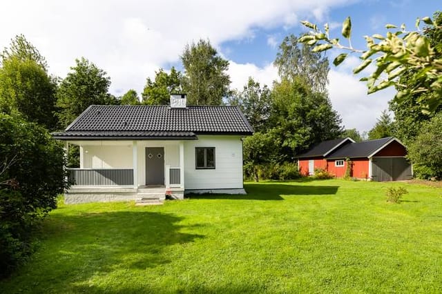 Front view of the holiday home