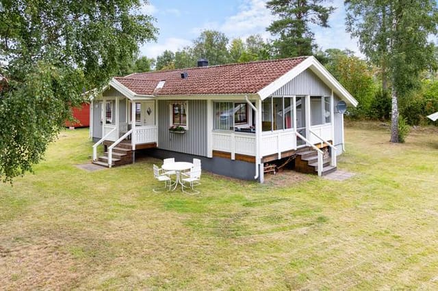 Front view of the house