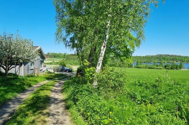 Front view of Vad Virängen villa
