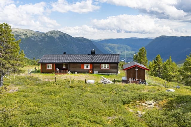 Front view of the cabin