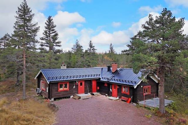 Exterior view of the holiday home